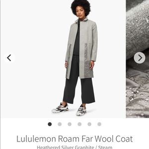 Lululemon Roam Far Wool Jacket